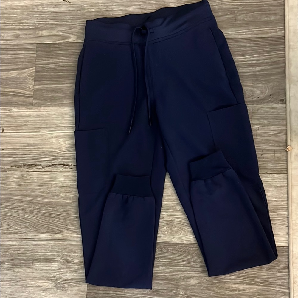 Navy Blue Scrub Pants Joggers